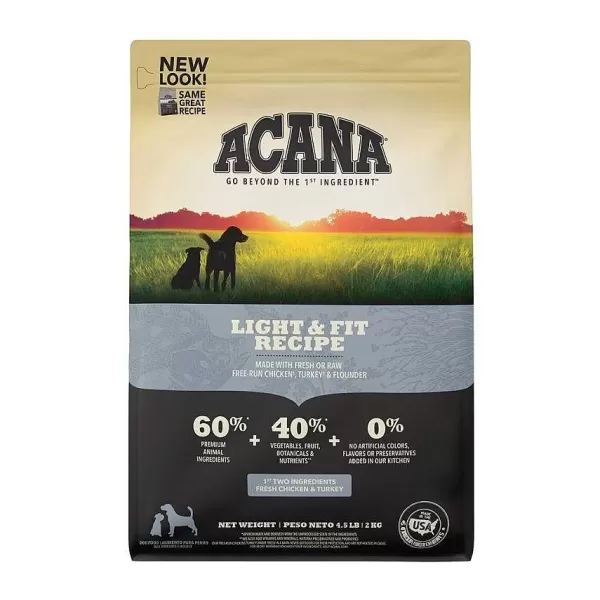 Heritage Light & Fit Formula Alimento Para Perro>Acana New