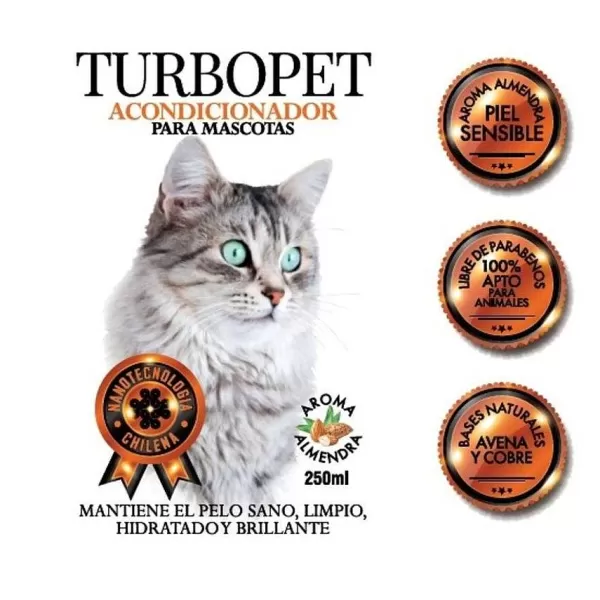 Acondicionador Para Gato 250 Ml>Turbopet Shop