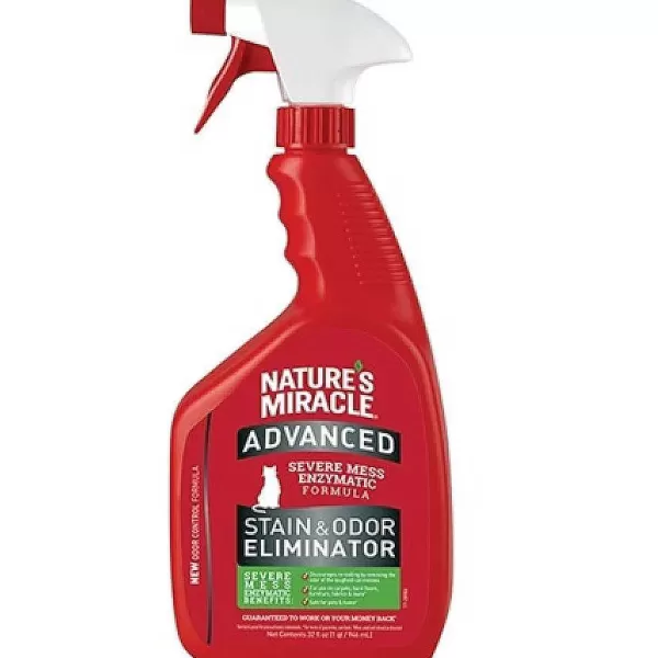 Advanced Stain & Odor Eliminator For Cats 946 Ml>Natures Miracle Clearance