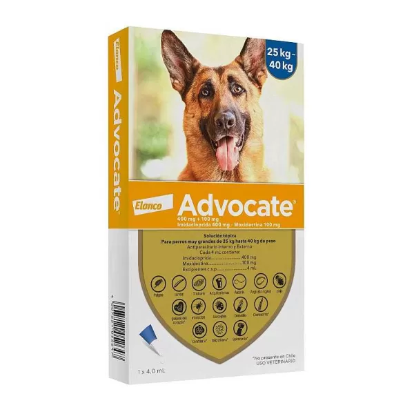 Advocate Perros 25 A 40Kg Antiparasitarios>Bayer Sale