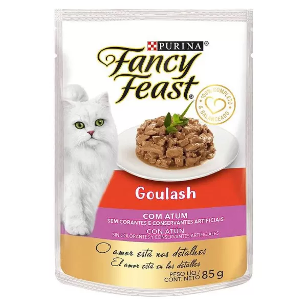 Alimento H Medo Para Gato Fancy Feast Goulash Con At N 85Gr>Pro Plan Store