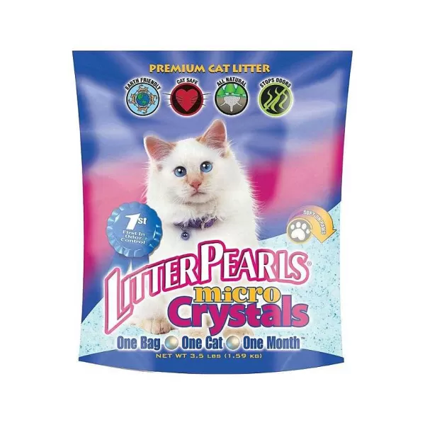 Arena Para Gatos Micro Crystals 3.1 Kg>Litter Pearls Hot