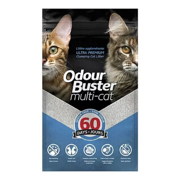 Arena Para Gatos Multi-Cat 12 Kg>Odour Buster Shop