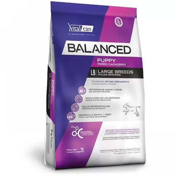 Balanced Cachorro Raza Grande Alimento Para Perro>Vitalcan Cheap