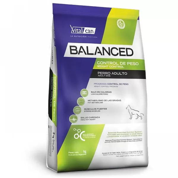 Balanced Control De Peso - Perro>Vitalcan Shop