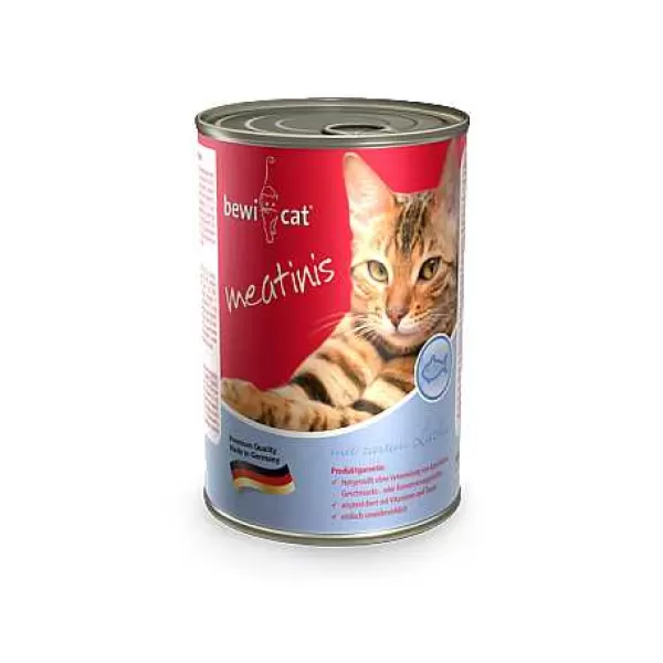Bewicat Latas Meatinis Rico En Salmon Alimento H Medo Para Gatos>Bewi Cat Clearance