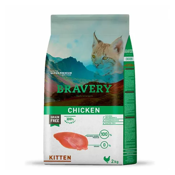 Chicken Kitten 2 Kg Alimento Para Gato>Bravery Store