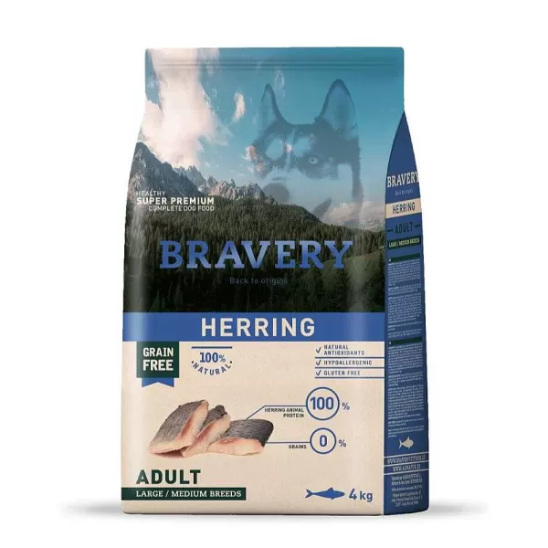 Herring Adult Large/Medium Breeds Alimento Para Perro>Bravery Best Sale