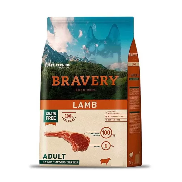 Lamb Adult Large/Medium Breeds Alimento Para Perro>Bravery Shop