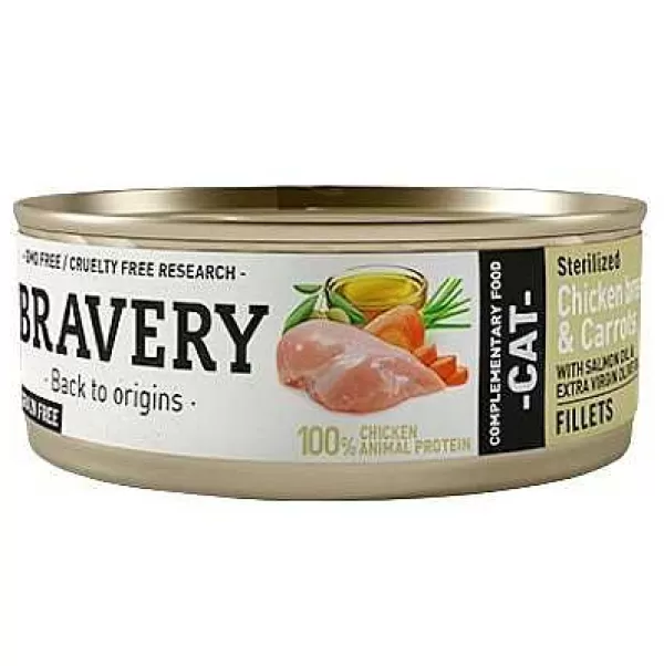 Pollo Y Zanahoria Alimento H Medo Para Gatos>Bravery Fashion