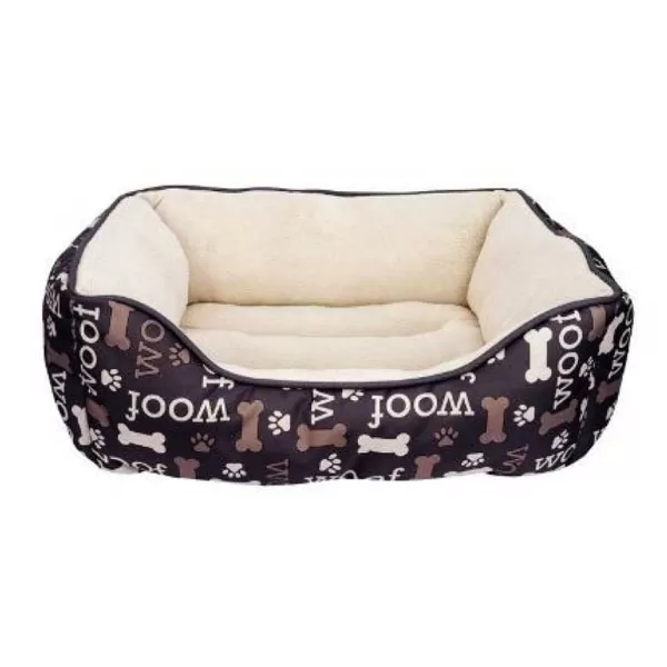 Cama Para Perro Dreamwell Rectangular Negra>Dogit Discount