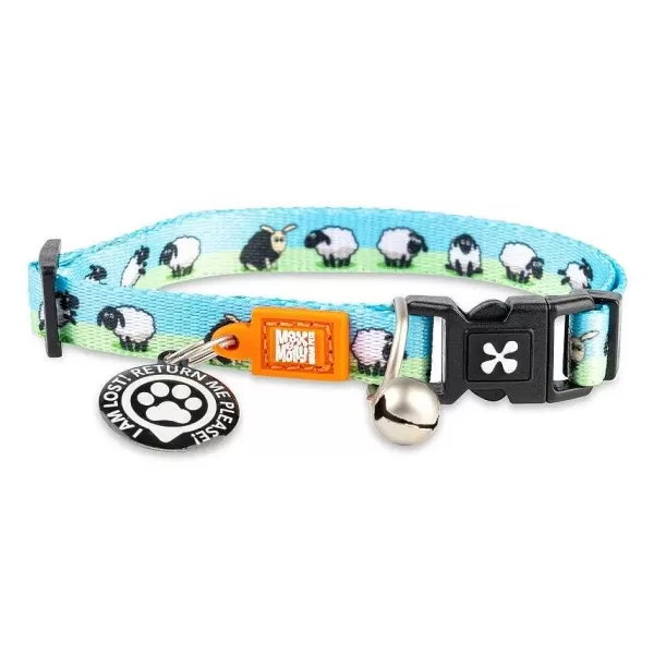 Collar Con Smart Id Para Gatos Black Sheep>Max & Molly Store