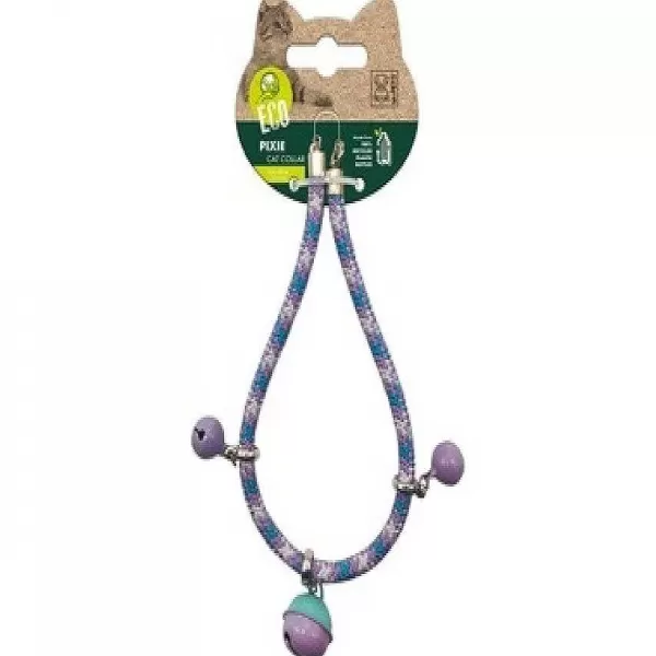 Collar Pixie Gato Eco Morado>Mpets Discount