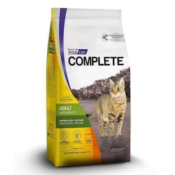 Complete Control De Peso Y Castrado Alimento Para Gatos>Vitalcan Online