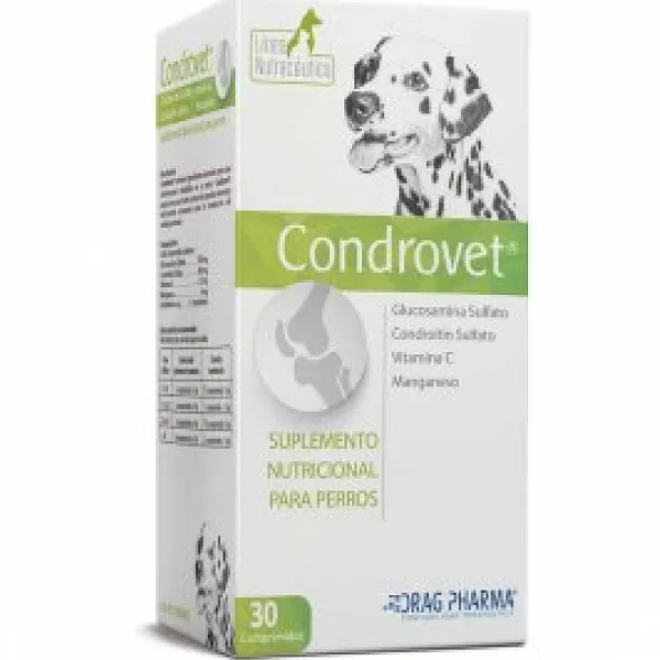 Condrovet 30 Comprimidos>Drag Pharma Online