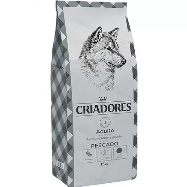 Adulto Pescado Raza Mediana Y Grande 15 Kg Alimento Para Perro>Criadores Clearance