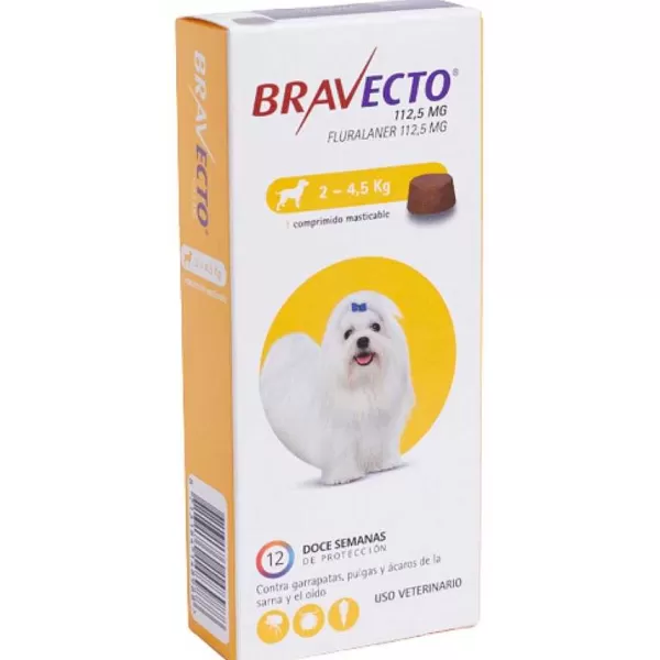 Desparasitante Para Perros 2 Kg A 4,5 Kg>Bravecto Best Sale