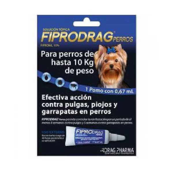 Desparasitante Fiprodrag Perros>Drag Pharma Fashion