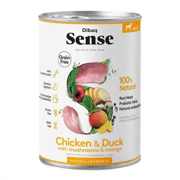 Lata Pollo Y Pato Alimento H Medo Para Perros>Dibaq Sense Sale