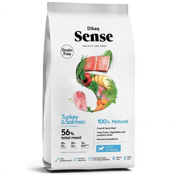 Puppy Turkey & Salmon Alimento Para Perro>Dibaq Sense Hot