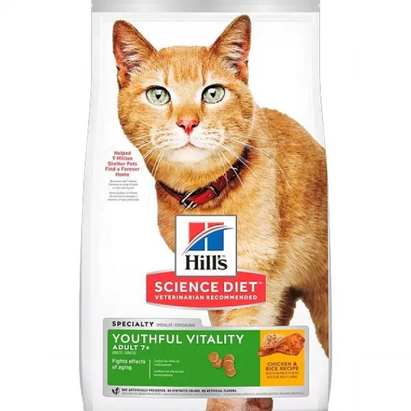 Hills Feline Youthful Vitality Adulto 7+ 1.36Kg Alimento Para Gato>Hill's Online