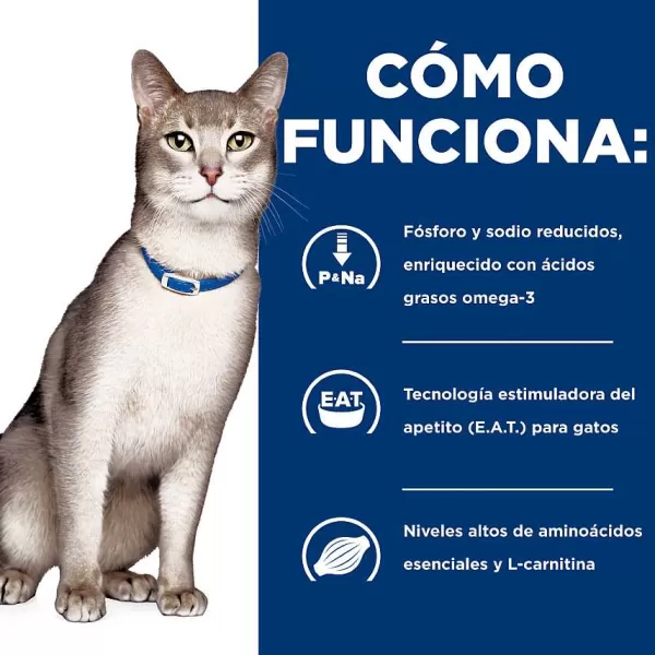 Hills Lata Feline K/D Cuidado Ri On Alimento H Medo Para Gatos>Hill's Hot