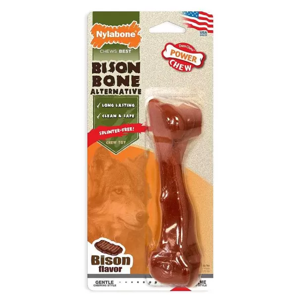 Hueso Masticable Alternativo - Sabor Bisonte Giant>Nylabone Shop