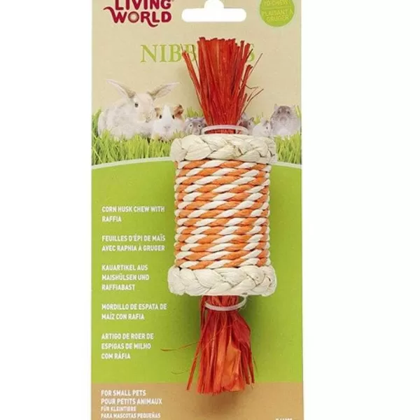 Juguete Masticable Org Nico Para Conejos Y Roedores>Living World New
