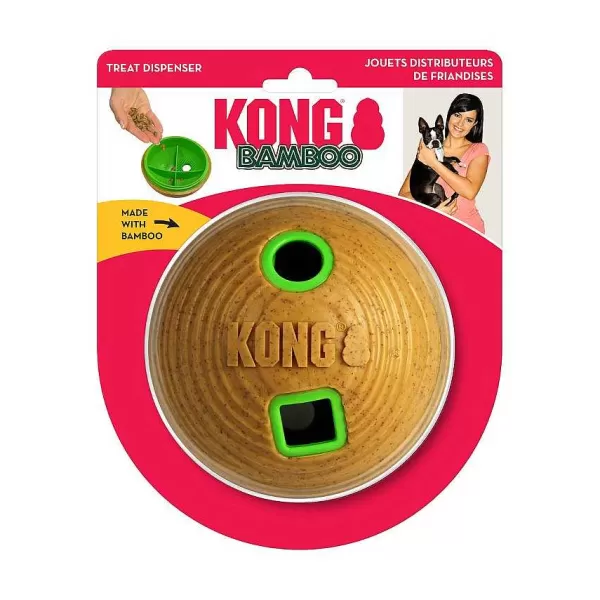 Bamboo Feeder Ball Medium>Kong Shop