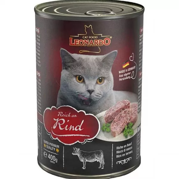 Lata Quality Selection Ternera Alimento H Medo Para Gatos 400 Gr>Leonardo Store