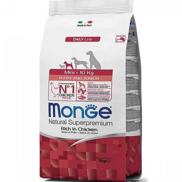 Mini P&J Chicken 3 Kg Alimento Para Perro>Monge Flash Sale