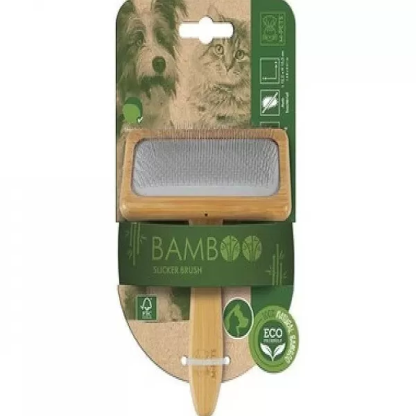 Cepillo Liso Eco De Bamboo>Mpets Best