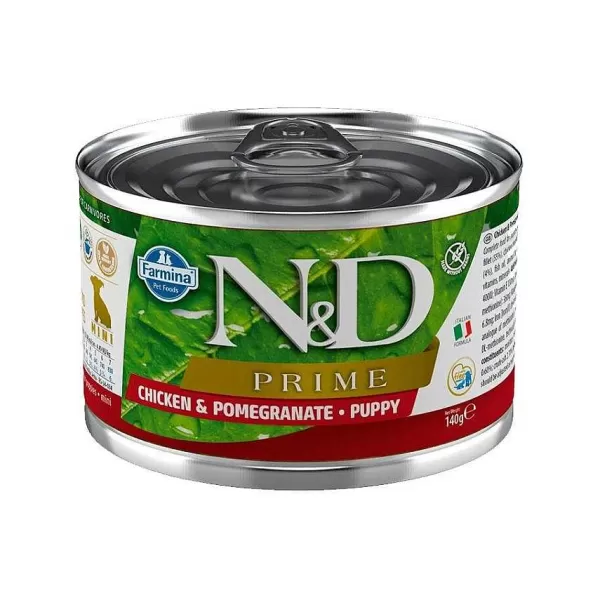 N&D Alimento H Medo Dog Prime Chicken Puppy Mini 140 Gr>Natural&Delicious Discount