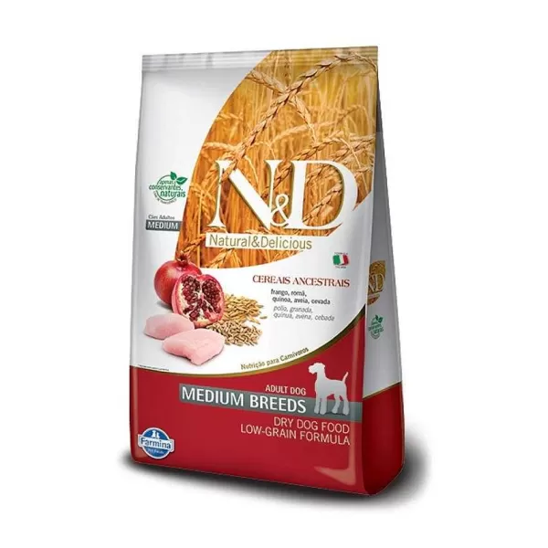 N&D Low Canine Adulto Frango Medium Alimento Para Perro>Natural&Delicious Sale