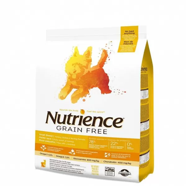 Libre De Granos Sabor Pavo Con Pollo Y Arenque Alimento Para Perros>Nutrience Outlet
