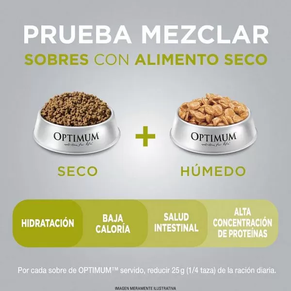 Adulto Sabor Pollo Alimento Para Gatos>Optimum Clearance