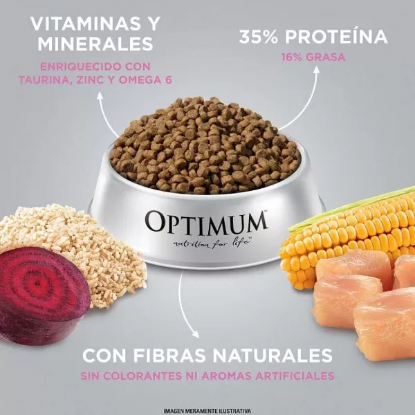 Kitten Sabor Pollo Alimento Para Gatos 1 Kg>Optimum Fashion