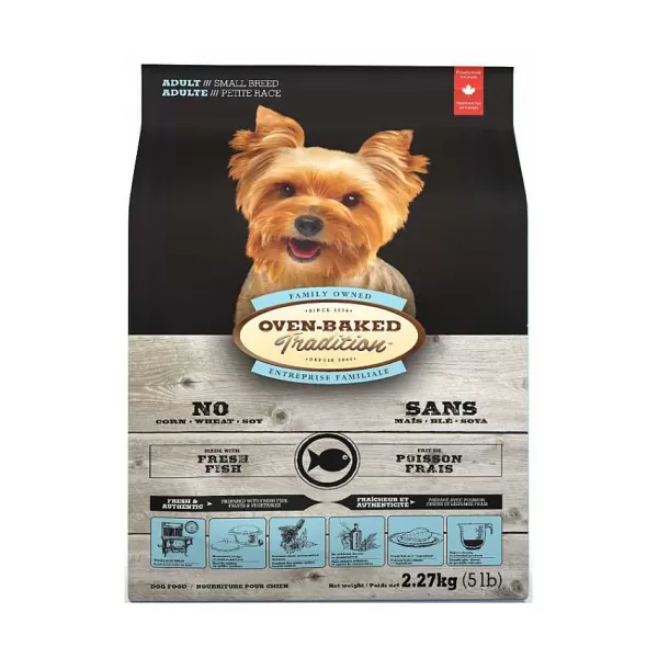 Adult Small Breed Fish Alimento Para Perro>Oven Baked Tradition New