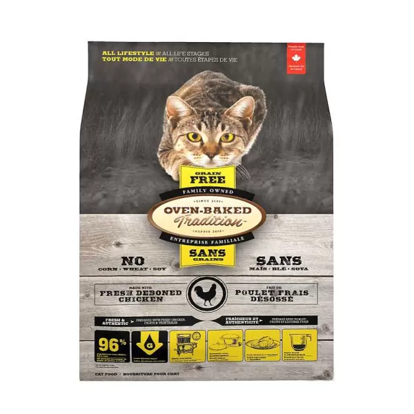Gf Chicken Cat Food All Lifestyle / All Life Stages Alimento Para Gato>Oven Baked Tradition Fashion