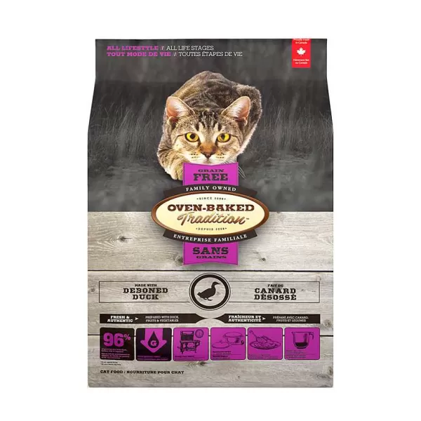 Gf Duck Cat Food All Lifestyle / All Life Stages Alimento Para Gato>Oven Baked Tradition Best Sale