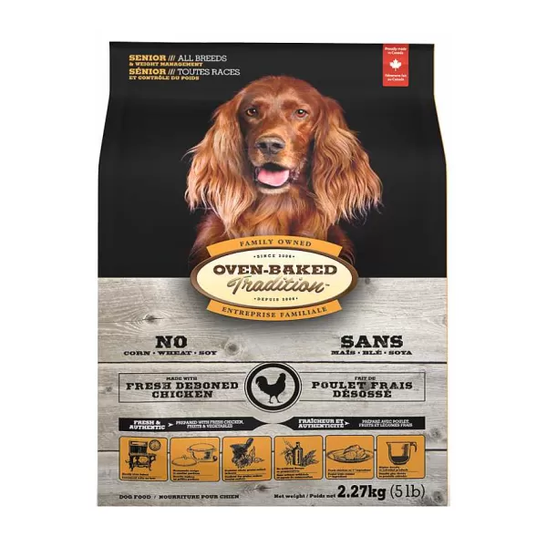 Senior & Weight Mgt. All Breeds Chicken 11.34 Kg Alimento Para Perro>Oven Baked Tradition Sale