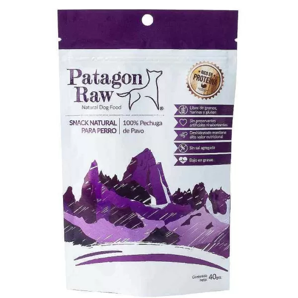 Perro Snack 100% Pavo 40Gr>Patagon Raw Store