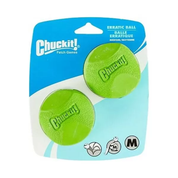 Pelota Erratic 2Pk Med Medium>Chuckit Shop