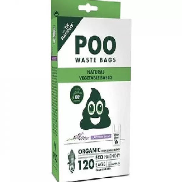 Poo Easy Tie Handles Dog Waste Bags - Lavender Scented>Mpets Outlet