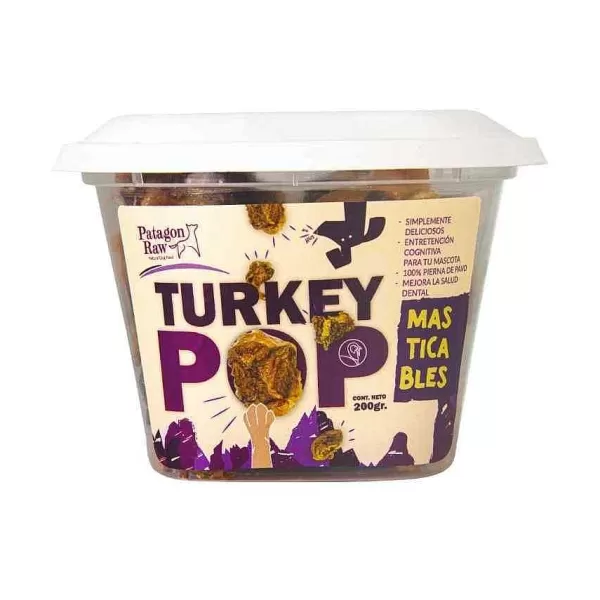 Pop Masticable Perro 100% Pavo 200Gr>Patagon Raw Best Sale