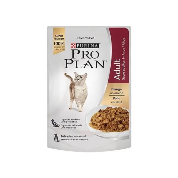 Proplan Wet Pouch Adult Sabor Pollo Alimento H Medo Para Gatos>Pro Plan Discount