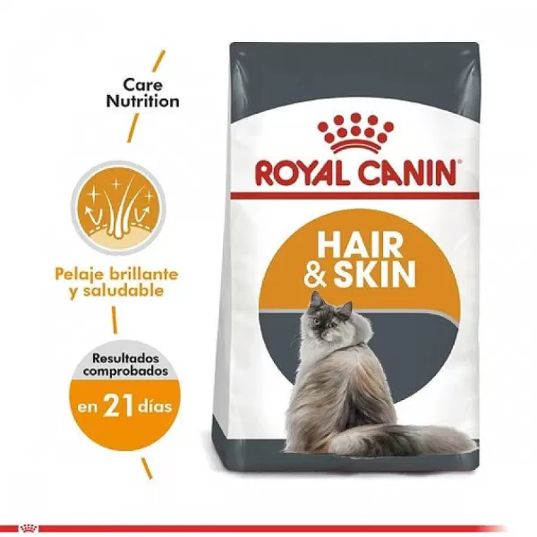 Alimento Seco Gato Adulto Hair & Skin>Royal Canin Fashion