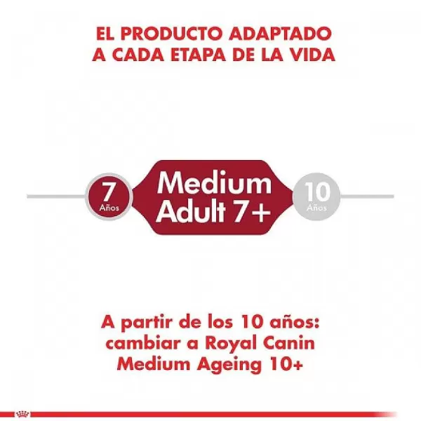 Alimento Seco Perro Adulto Medium Adult 7+>Royal Canin Flash Sale