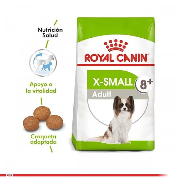 Alimento Seco Perro Adulto X-Small Adult 8+ 1Kg>Royal Canin Online