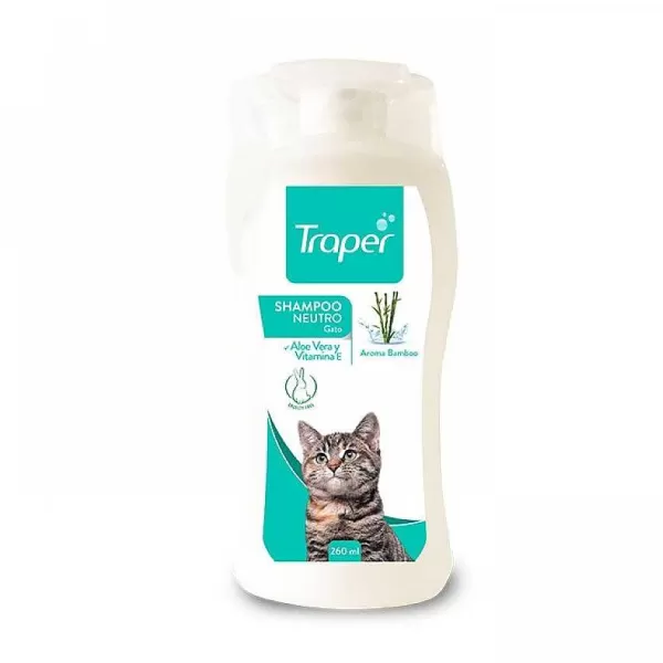 Shampoo Neutro Gato 260 Cc>Traper Shop